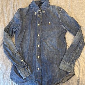Polo by Ralph Lauren women’s Blue Denim Shirt